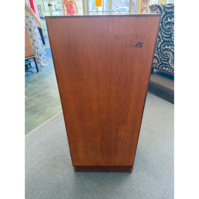 Arne Wahl Iverson Danish Rosewood 8 Drawer Narrow Dresser/Chest C1970s For Sale In Chicago - Image 6 of 12