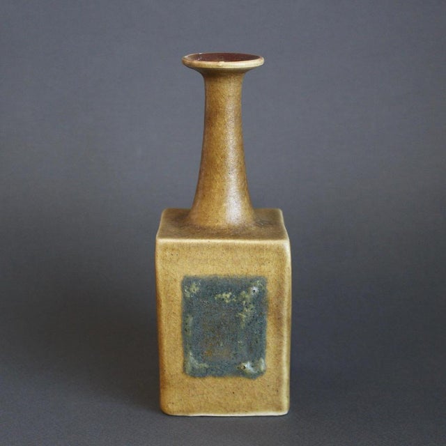 Italian Vintage Ceramic Bottle by Bruno Gambone, 1980s, in None conditions. Designed 1980 to 1989