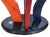 Black Postmodern 1980's Marble & Glass Coffee Table Colorful Abstract - Memphis Design For Sale - Image 8 of 8