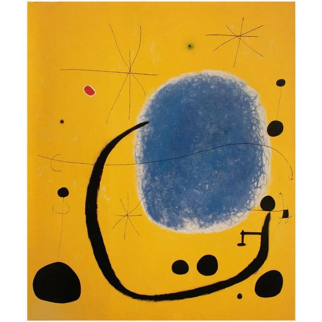 1993 After Joan Miro "The Gold of the Azure" First German Edition Large Poster For Sale In Dallas - Image 6 of 9