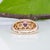 Pink Pink Sapphire Ring With Natural Diamonds: Solid 14k Gold, Heart Shaped 7x6.8mm, Size 6.75 For Sale - Image 8 of 9
