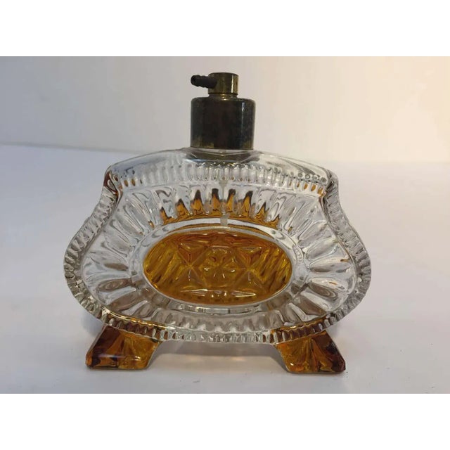 1930s Art Deco Bohemia Karl Palda Crystal Vanity Set - Set of 3 For Sale - Image 10 of 11