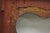 Antique Italian Provincial Carved Serpentine Scalloped Walnut Fireplace Mantel For Sale - Image 18 of 18