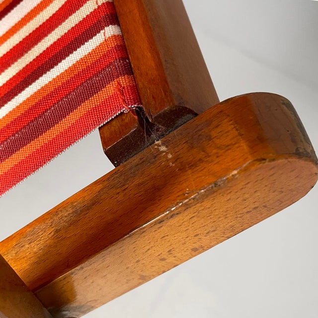 Wood Italian Modern Capri Deck Chair from Fratelli Reguitti, 1960s For Sale - Image 7 of 17