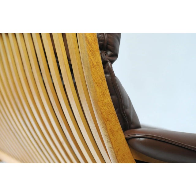 Brown Norwegian 3-Seater Sofa from Soda Galvano For Sale - Image 8 of 12