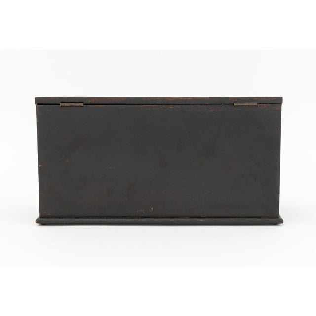 American Paint-Decorated Wood Box, 19th Century For Sale In New York - Image 6 of 7