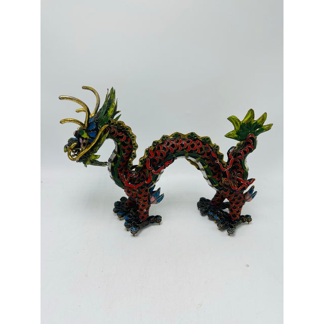 Cloisonné Dragon For Sale In Charleston - Image 6 of 7