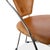 Interio Croma Steel Tube Chairs in Natural Leather, Set of 4 For Sale - Image 5 of 12