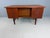 Scandinavian Modern Teak Desk with Backside Book Shelving, Denmark, 1960s For Sale - Image 8 of 10