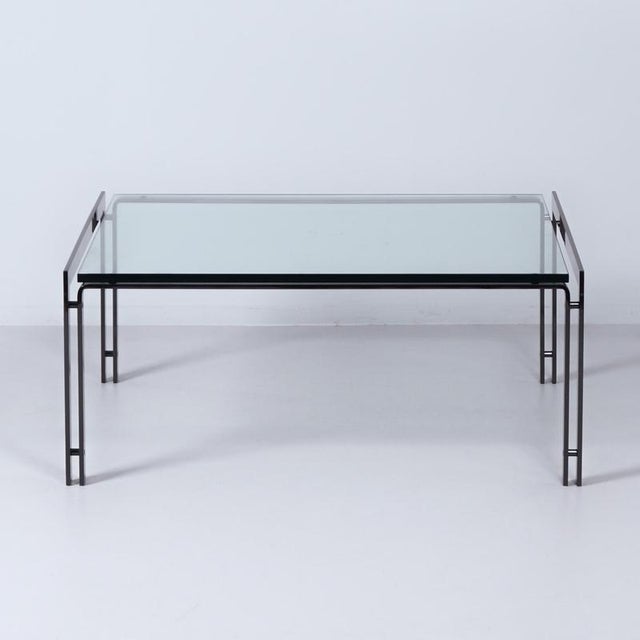 M1 Coffee Table in Bronze-Coloured Stainless Steel from Metaform, 1980s For Sale - Image 3 of 12