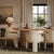 Wood Marlow Natural Wood Oval Dining Table For Sale - Image 7 of 9