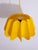Mid-Century Modern Mid-Century Modern Yellow Pendant Lamp, Denmark, 1970s For Sale - Image 3 of 4