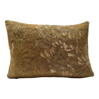 17th Century Brussels Verdure Tapestry Fragment Pillow For Sale