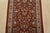 1990s Fine Sarouk Runner 2’8” X 13’1” Rust Wool Traditional Hand-Knotted Oriental Rug For Sale - Image 5 of 13