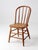 Antique Wood Windsor Bow Back Spindle Farmhouse Chair For Sale - Image 6 of 14
