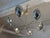 Design Plus Gallery presents a NauticalMart Mid-Century Modern Perforated Sputnik Chandelier. This sculptural six-light...