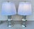 Visual Comfort Bull Nose Cylinder Mercury Glass Table Lamps - a Pair For Sale - Image 4 of 18