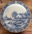 Mid Twentieth Century Oversized Blue and White Delft Charger Made in Belgium For Sale - Image 6 of 6