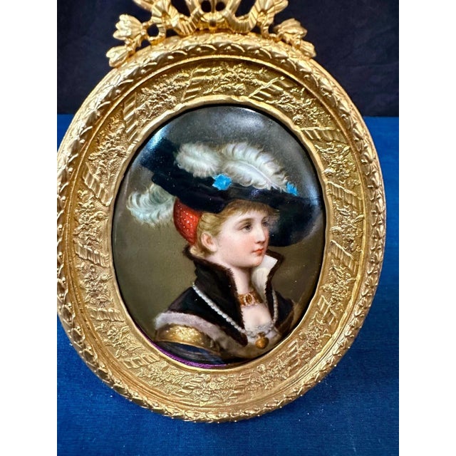 Late 19th Century Late 19th Century KPM Painting on Porcelain For Sale - Image 5 of 8