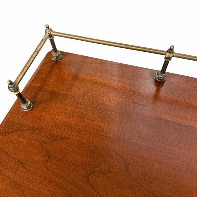 English Vintage Hitchcock Writing Desk For Sale - Image 3 of 12