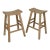 Saddle Bar Stools, a Pair For Sale