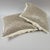 2000 - 2009 Pair of Quality White Fur Pillows Feather Down Filled For Sale - Image 5 of 9