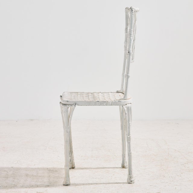 Vintage Garden Set in Cast Aluminium, 1970s, Set of 6 For Sale - Image 15 of 18