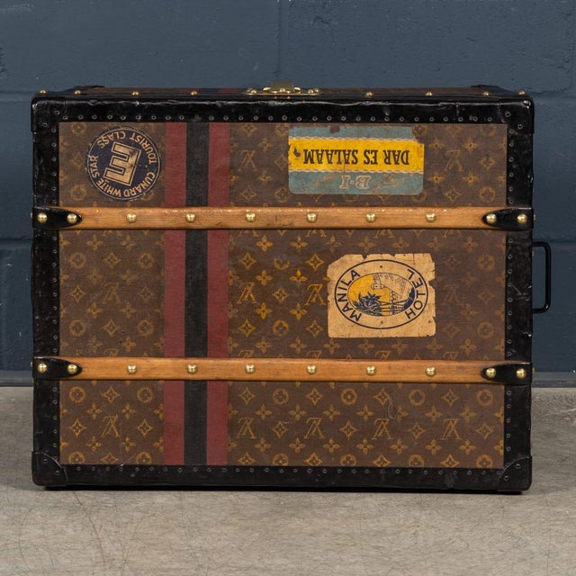 Vintage Hat Trunk in Monogram Canvas from Louis Vuitton, France, 1930 For Sale - Image 9 of 18