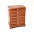 Vintage Military Campaign Chest of Drawers, 1930 For Sale - Image 10 of 10