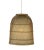 Coastal Woven Rattan Pendant Light, Tall, Bella by Oggetti For Sale - Image 3 of 3