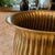 1970s Large Vintage Solid Brass Fluted Cachepot Planter For Sale - Image 5 of 7