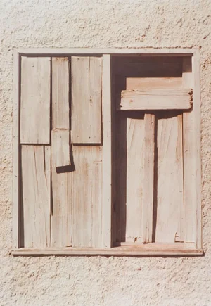 Vintage Abstract Richard Bray Window Chugwater Wyoming Photograph