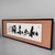 Mid-Century Modern Japanese Decorative Calligraphy, 1980s For Sale - Image 3 of 18