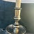 Vintage Stiffel Pewter Barley Twist Candlestick Lamps With Shades - A Pair - Newly Rewired For Sale - Image 6 of 12