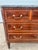 French 19th Century Louis XVI Marble Top Mahogany Chest of Drawers For Sale - Image 12 of 12