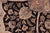 1990s Shabby Chic Medallion 1990's Pak-Persian Black/Gray Wool Rug - 8'2'' X 10'2'' For Sale - Image 5 of 9