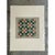 This vintage serigraph on paper features a bold, eye-catching geometric tile pattern that showcases a meticulous...