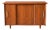 Mid Century Modern Solid Walnut Stereo Console Cabinet by Ace-Hi Furniture For Sale