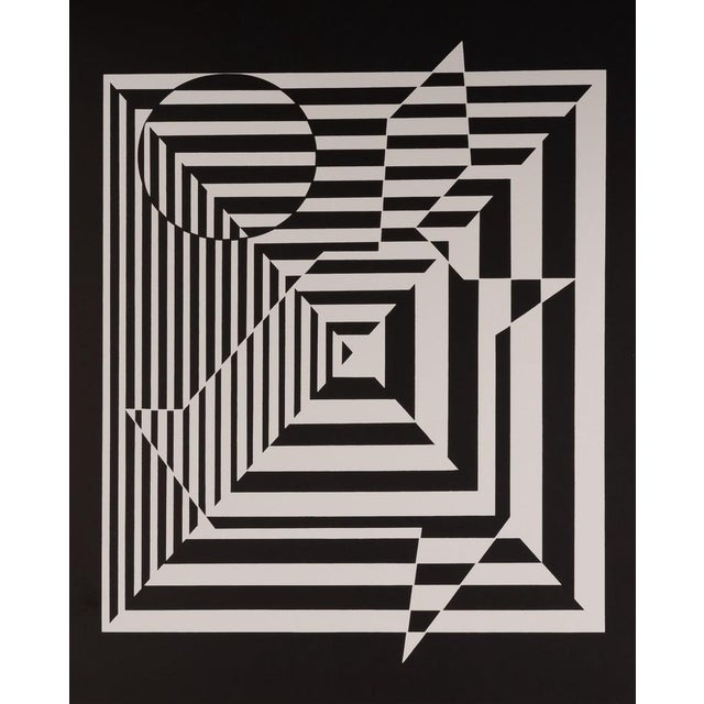 Victor Vasarely, YABLAPOUR II, Lithograph For Sale - Image 6 of 6