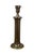 Two vintage brass Hollywood Regency style torchiere column lamps. Dimensions: 7" x 20.25" (D x H)