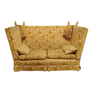 Vintage Mulberry English Knole Sofa or Settee