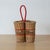 1950s French Wicker Wine Bottle Holder For Sale - Image 13 of 13