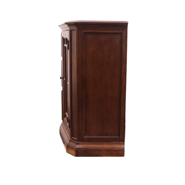 Bernhardt Furniture Solid Cherry Traditional Old World 72" Secretary Buffet 327-132 For Sale - Image 15 of 18