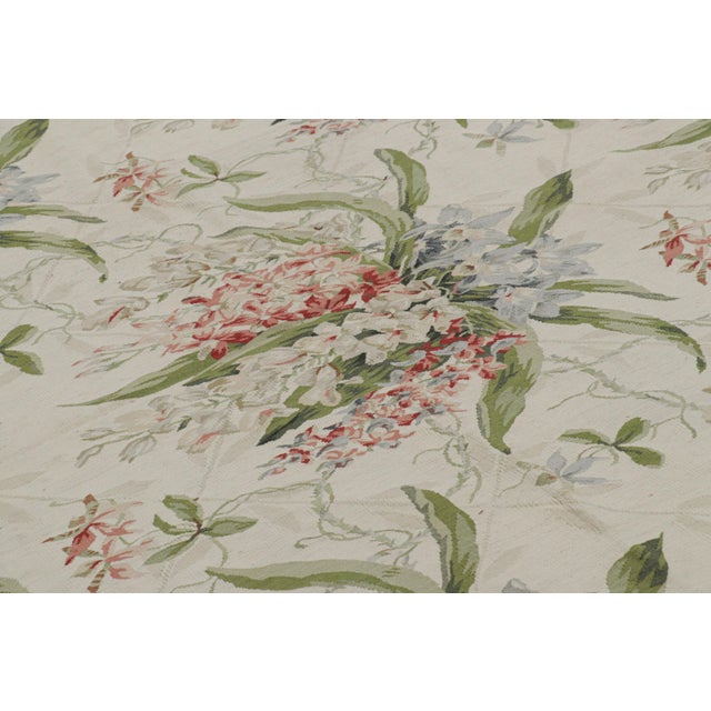 Handwoven in wool, this 9x12 contemporary rug by Rug & Kilim is inspired by antique Tudor rugs, flatweaves and...