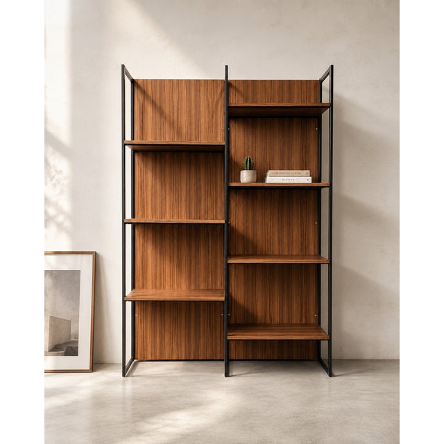 Vintage Modular Wall Unit from Meurop, Belgium, 1960s For Sale - Image 10 of 10