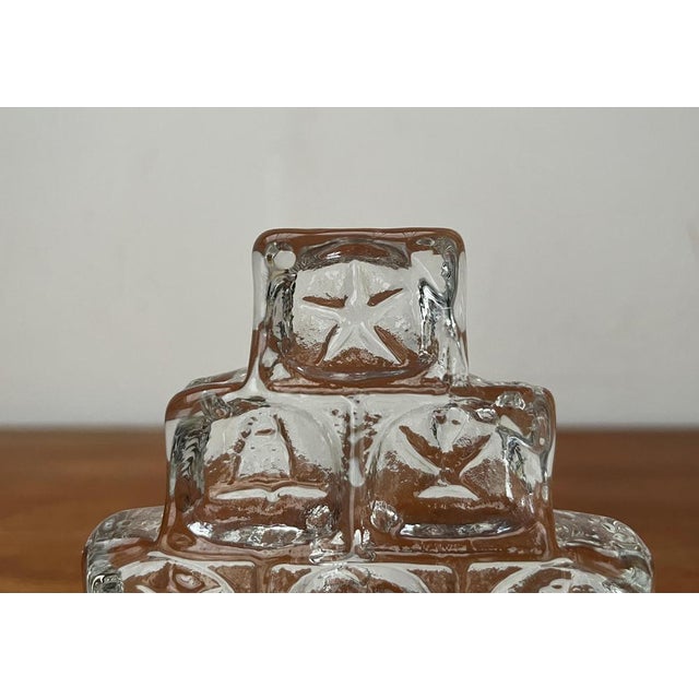 Vintage German Glass X-Mas Tree Candleholder from Wiesenthalhütte, 1970s For Sale - Image 16 of 18