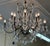 Schonbek 17124-76 Century 12 Light Black Frame Crystal Chandelier For Sale - Image 4 of 10