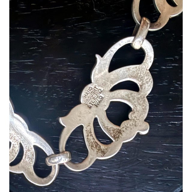 Rare Sterling Silver Jewelry Suite by The Kalo Shop For Sale - Image 12 of 18