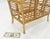 Mid-Century Modern Rattan Bamboo Mid Century Modern c1960s Magazine Rack Super Clean For Sale - Image 3 of 11