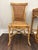 Brown 1970s Wicker and Bamboo Writing Desk/Vanity For Sale - Image 8 of 14
